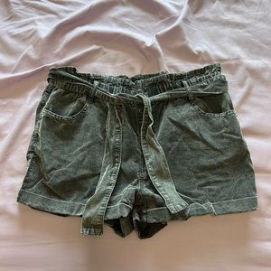 Francesca’s Velvet Shorts